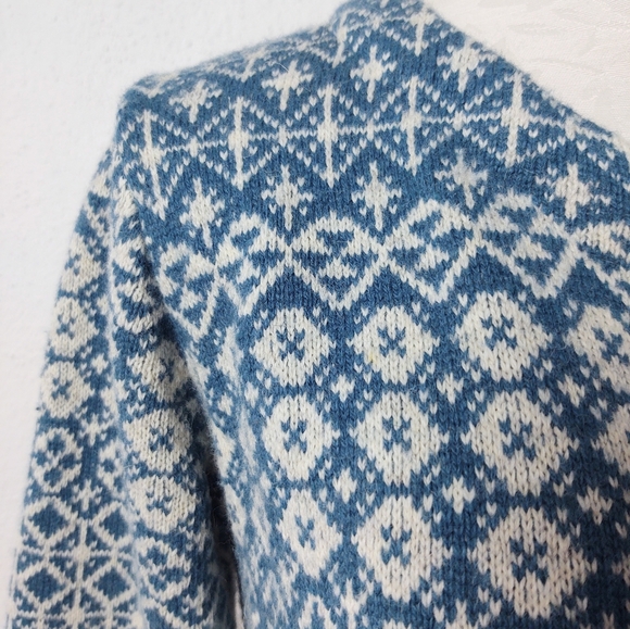 Graniph Japan Lady F Knit Long Cardigan Sweater Size Medium - Picture 9 of 14